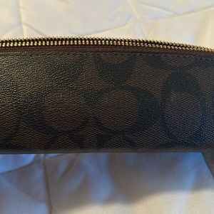 Coach pencil case